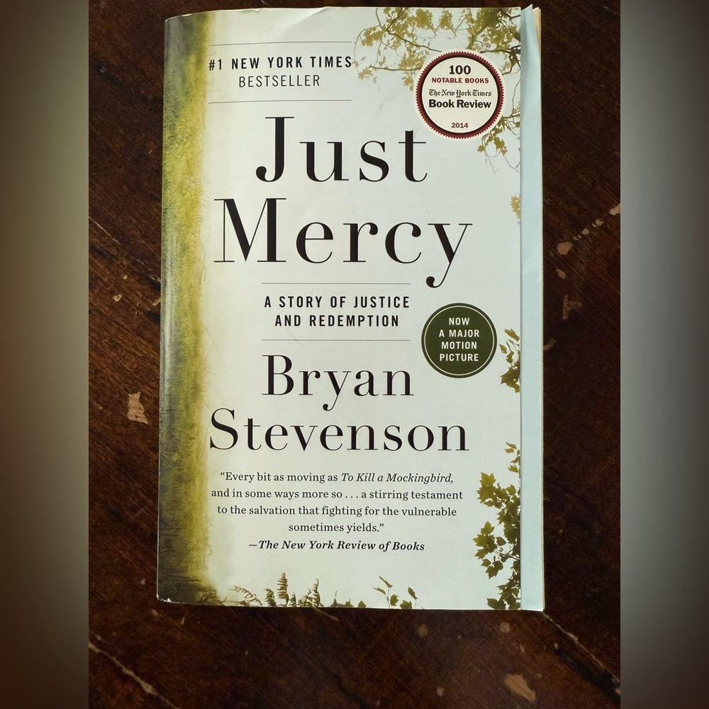 Just Mercy Book by Bryan Stevenson